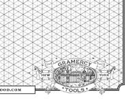 Isometric graph paper